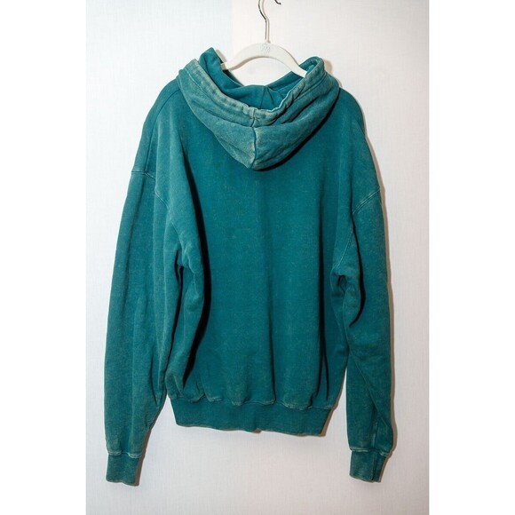 Wilbur mens Soot 96' Version 1.2 Hoodie Sweatshirt S Green Embroidered Pullover - Picture 3 of 9